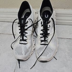 On Running woman's Black and White Athletic Shoes